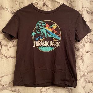 Grey Jurassic park t shirt from Target